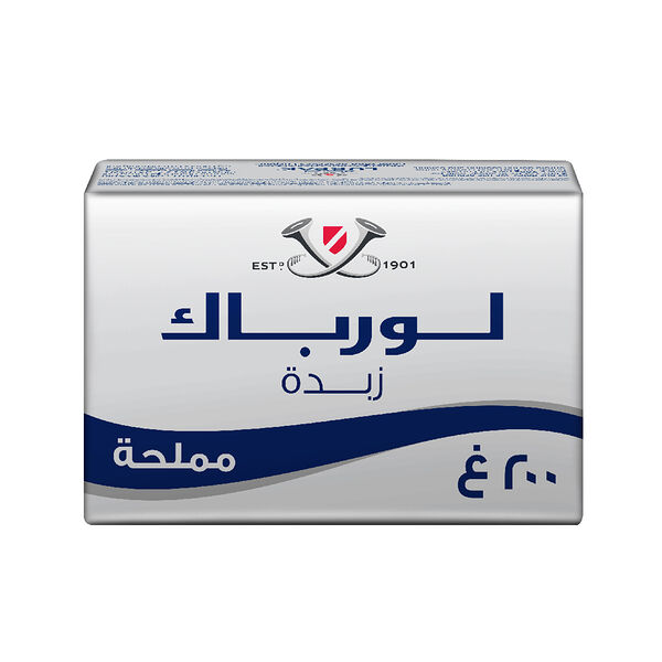 لورباك زبدة قليلة الملح
