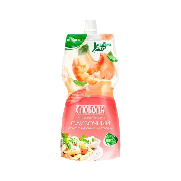 Соус Слобода со вкусом лосося 60% 200мл д/п
