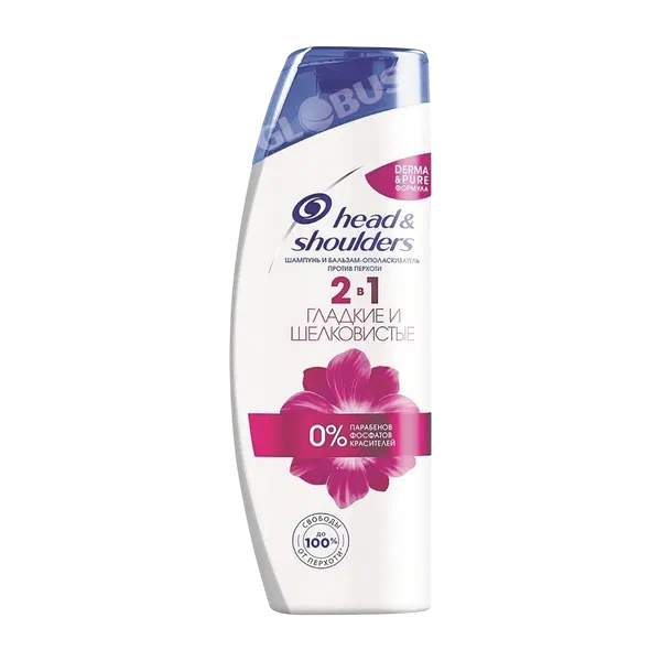 Шампунь P&G H&S 1де2 сыйдам жибек 400 мл
