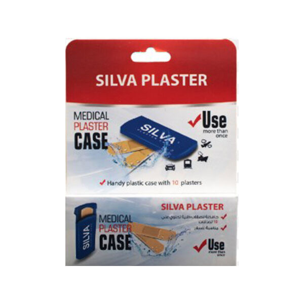 Silva Medical Plaster Case 10 Plasters