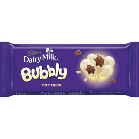 Cadbury Bubbly Top Deck 150g