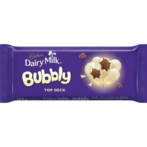 Cadbury Bubbly Top Deck 150g