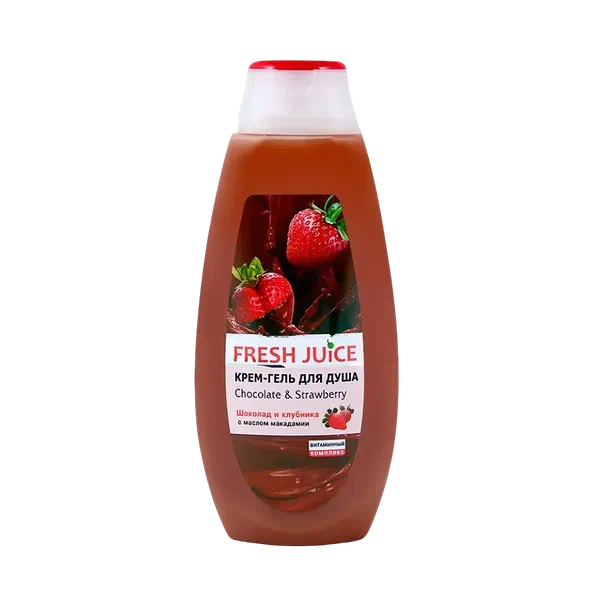 Fresh Juice шок/клубника душ крем-гели 400мл
