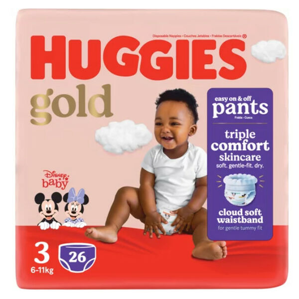 Huggies Pants Size 3 26s
