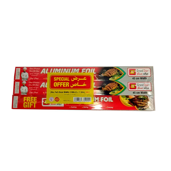 Grand Star Alu.Foil 3X45Cm+Gft