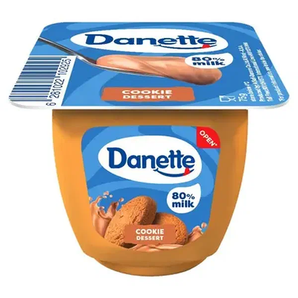 DANETTE COOKIE 75G - COOKIE FLAVORED PUDDING