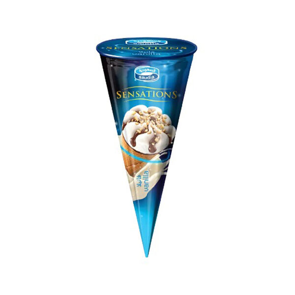 Saudia Sens Cone Vanilla 150Ml