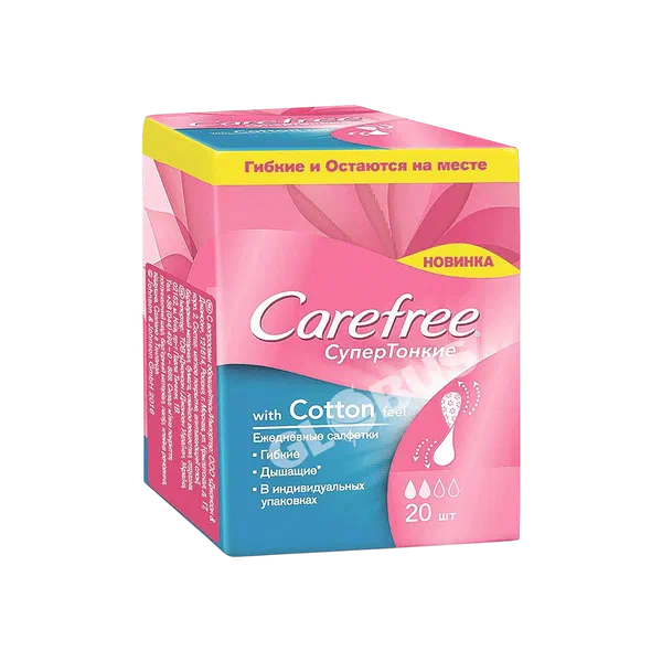 J&J Carefree Cotton күндөлүк көөктөрү  20 д.