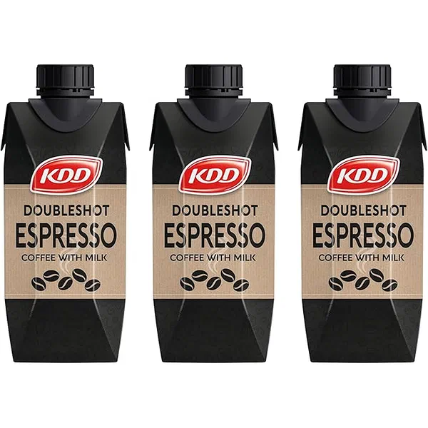 KDD DOUBLE SHOT ESPRESSO INTENSE ICED COFFEE 250ML
