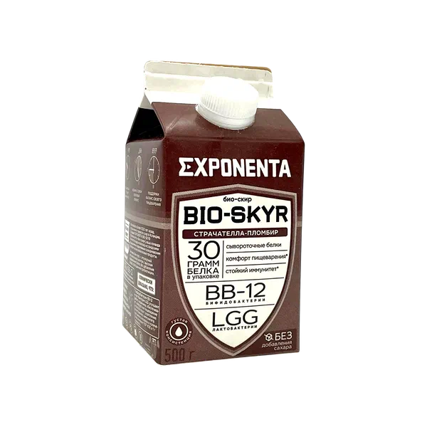 Экспонента Био-Скир карам/пломб ичуу. йогурту 0% 500г