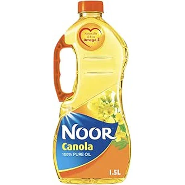 NOOR PURE CANOLA OIL HEART HEALTHY COOKING 1.5 LITER
