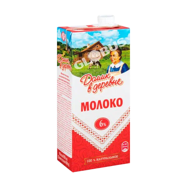 Молоко ДВД стерил 6% 950г Бишкексут