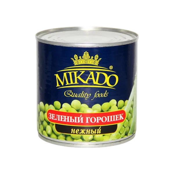 Горошек MIKADO конс. зел 425мл ж/б