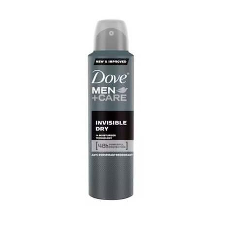 Dove Men Invisible Dry Deodorant 150 Ml
