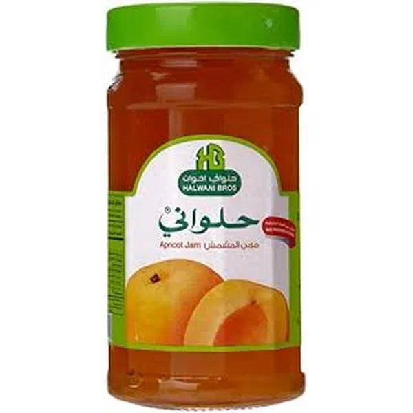 HALWANI BROTHERS PREMIUM APRICOT JAM AUTHENTIC FRUIT PRESERVE 400G