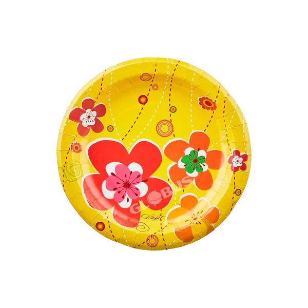 Тарелки бум д/праздн 10шт Дж GL