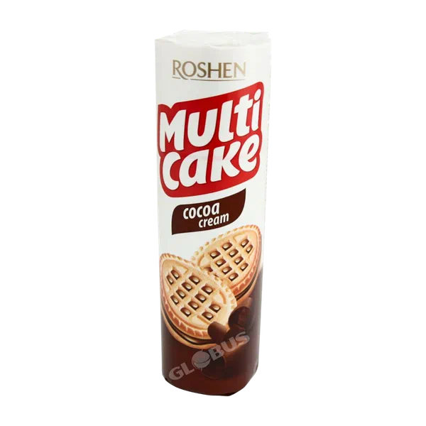 Печенье Roshen Multicake с начинкой какао 180г
