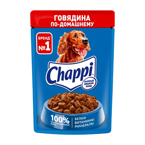 Chappi говядина по-домашнему ит тамагы 85г