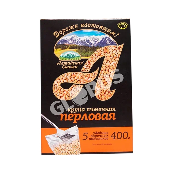 Крупа перловая Алтайская Сказка пак. 400г GL