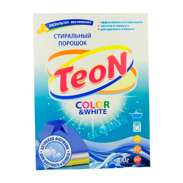 Порошок стир Teon Color&White авт 400г