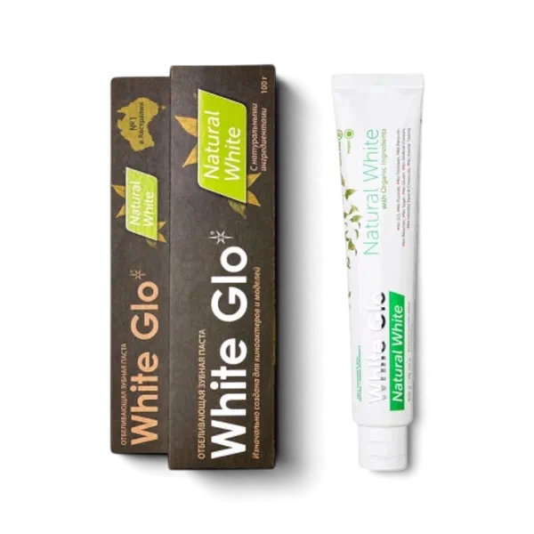 Whait Glo отбелив натур белизна 100г тиш пастасы
