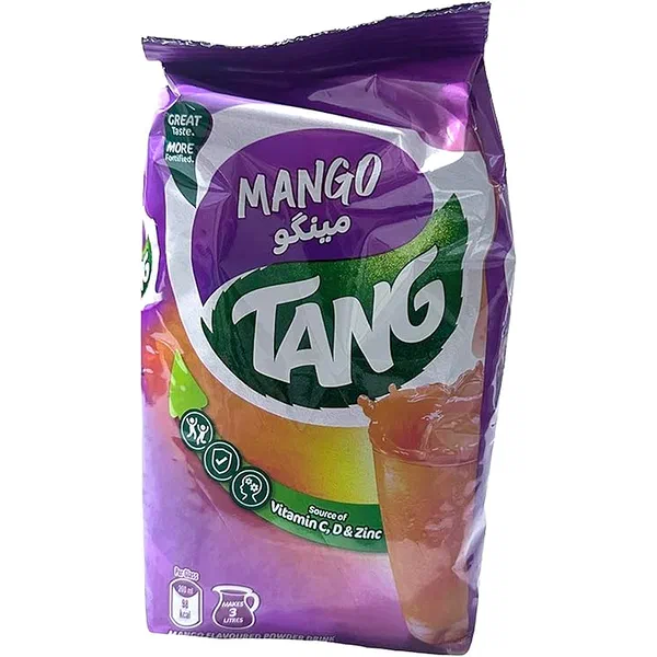 TANG MANGO FLAVORED INSTANT FRUIT JUICE POWDER 375G POUCH