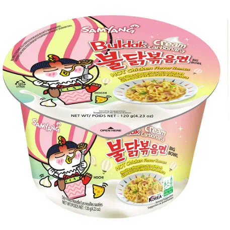 Samyang Cream Carbonara Giant Bowl 105g