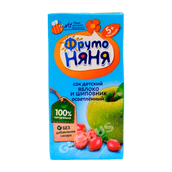 Нектар дет. Фруто Няня ябл/шиповн осветл. 200мл т/п