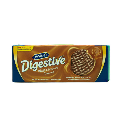 Macvities Milk Cho.Caramel250G