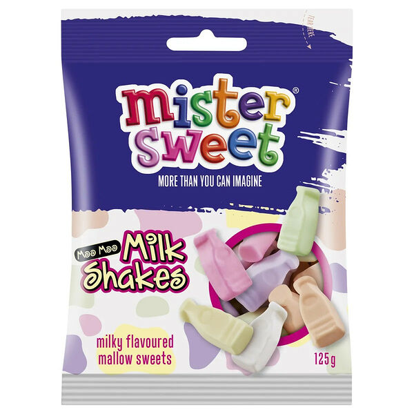 Mister Sweets Moo Moo Milkshake 125g