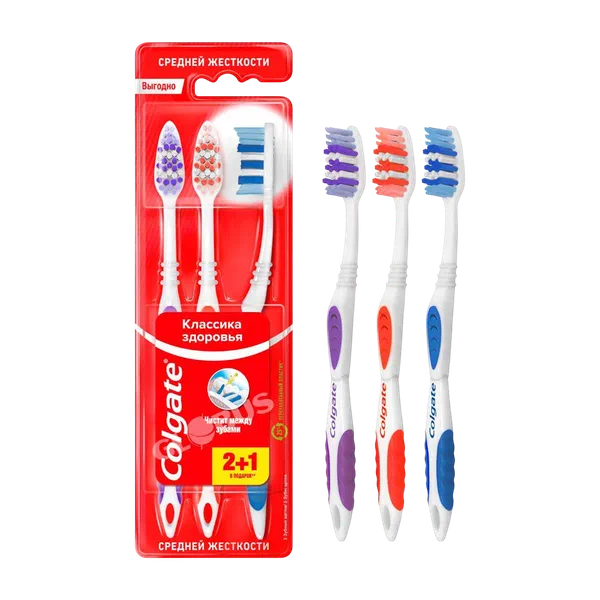 Щетка зубн CP Colgate Классика здоровья 2+1