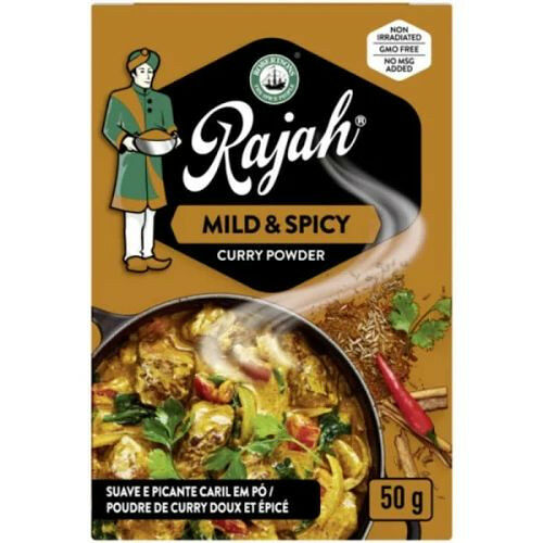 Rajah Mild And Spicy Curry Powder 50g