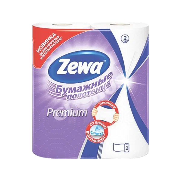 Полотенце Zewa Premium бум 2сл 2рул