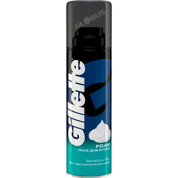 P&G Gillette сезгич тери үчүн сакал алуучу көбүк   200мл