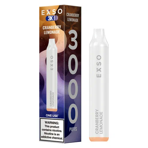EXSO Cranberry Lemonade 3K Vape