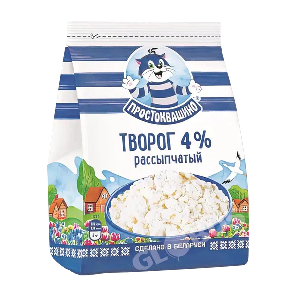 Творог Простоквашино 4% 290г т/п