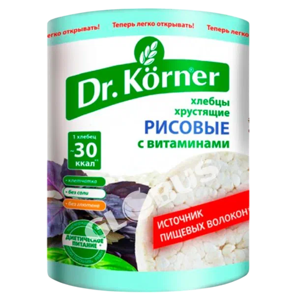 Хлебцы Dr.Korner рисовые 100г Россия 12