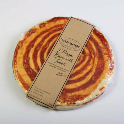 Pasta Factory Pizza Base with Tomato 2 Pack