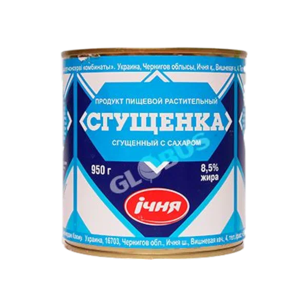 Ичня коюлтулган сүтү 8,5% ТУ 950г  ЗМЖ