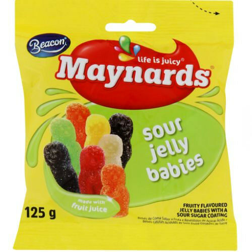 Maynards Sour Jelly Babies 100g