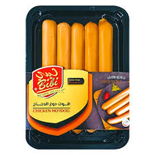 BIBI READY-TO-EAT CHICKEN HOT DOGS QUICK PROTEIN SNACK 360G
