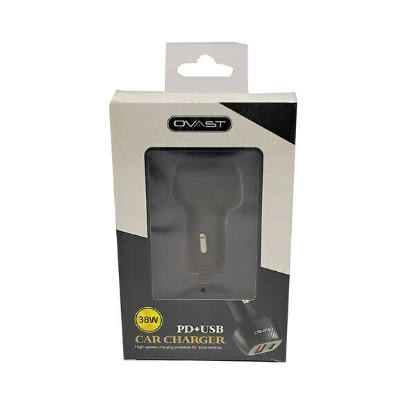 Ovast Car Charger With Usb Port And Pd Port C341