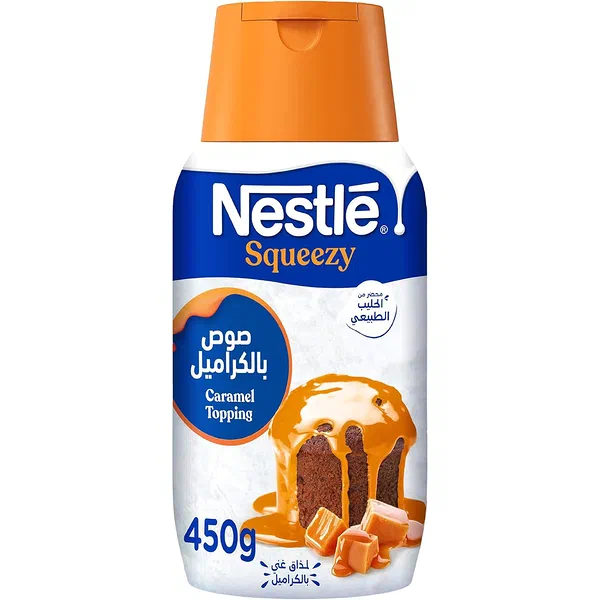 NESTLE TRADITIONAL CARAMEL DULCE DE LECHE SQUEEZE SYRUP 450G