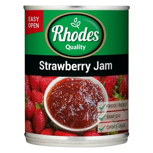 Rhodes Jam Strawberry 450g/460g