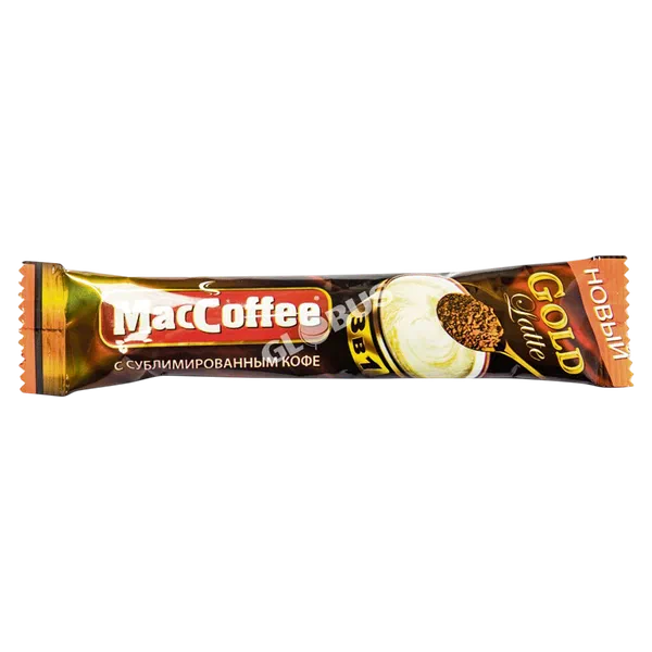 Кофе MacCoffee Gold Latte 3в1 16г саше