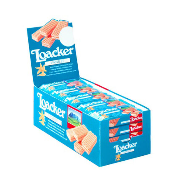 Loacker Vanilla Classic45 Gm X25