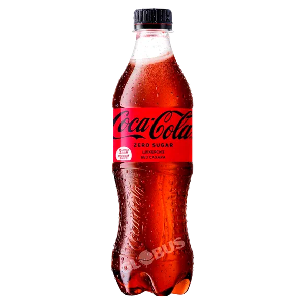 Напиток Coca-cola ZERO газ 0,5л п/б ККАБ Казахстан 16