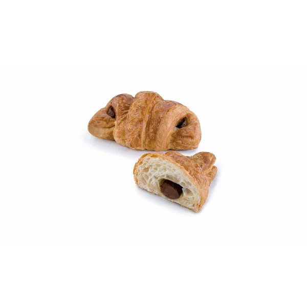 LARGE CHOCOLATE CROISSANT FLAKY SWEET TREAT