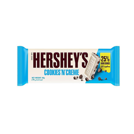 Hersheys Cookie N Cream 40Gm