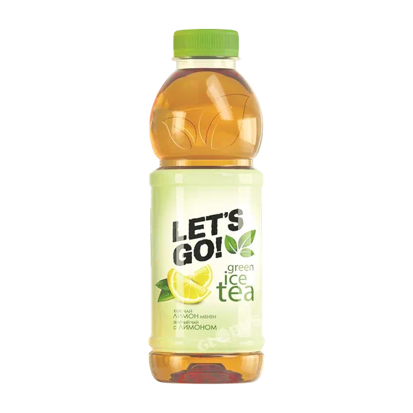 Напиток чай холод.Let's Go Ice Tea зел лимон б/г 0,5л п/б YiwuLTD Кыргызстан 20